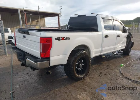 2022 Ford F250 Super Duty из США, поврежденный, VIN 1FT7W2B64NEF85914